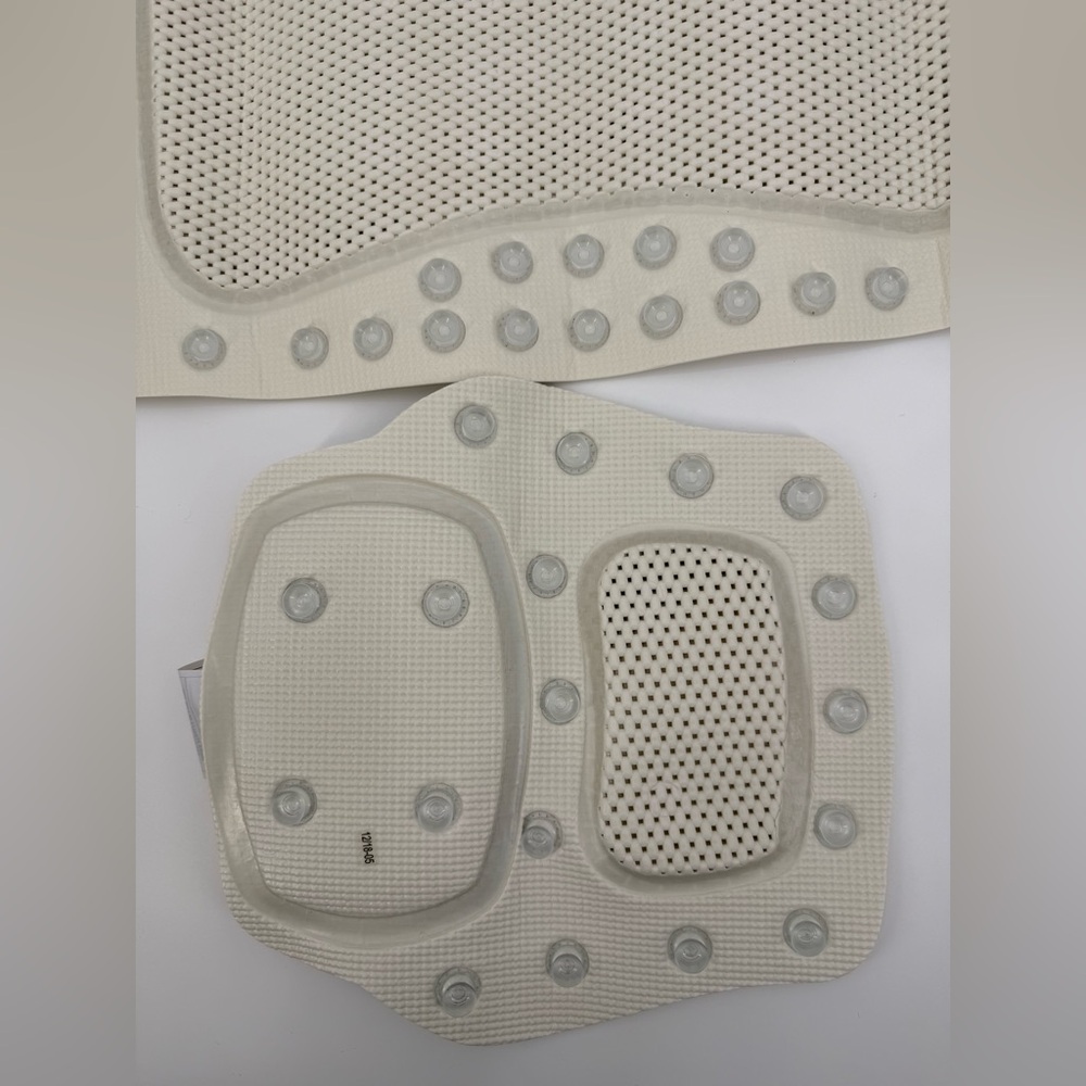Home + Solutions 2-Piece Luxury Bath Lounger Mat & Pillow Spa Comfort Non-Slip - Picture 8 of 16